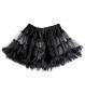 Preview: Schwarzer kurzer Petticoat