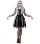 Preview: Roter Rock mit Pailletten, Spitze und PetticoatHalloween Rock / Petticoat Einheitsgrösse S/M/L