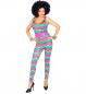 Preview: 70er Jahre Groovy Body Style Bodysuit Regenbogen