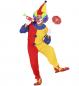 Preview: Clown Kostüm mit Overall und Hut