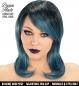 Preview: Dream Hair Perücke Megan in Blau/Grün/Schwarz