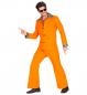 Preview: 70er Jahre Disco Style Anzug mit Hemd und Hose Orange