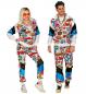 Preview: 80er Jahre Trainingsanzug Pop Art Unisex