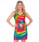 Preview: Party Pailletten Kleid in Tie-Dye Muster