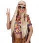 Preview: Hippie Peace Zeichen aus Metall mit Halskette