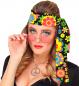 Preview: 70er Jahre Stirnband Colorful Flowers