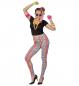 Preview: 80's  Disco Girl mit T-shirt, Leggings, Kette