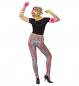 Preview: 80's  Disco Girl mit T-shirt, Leggings, Kette