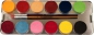 Preview: Schmink Palette mit 24 Farben Metall-Palette