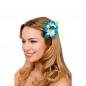 Preview: Hawai Blüte Haarschmuck Haarclip in Royal Blau