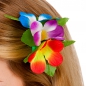 Preview: Hawai Blüte Haarschmuck Haarclip in Bunt