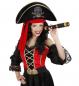 Preview: Piratenhut mit Strass und Bandana