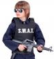 Preview: S.W.A.T. Kugelsichere Einsatzweste onesize Kinder 6-10 Jahre