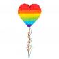 Preview: Grosse Zieh Pinata Herz Rainbow 37x36cm