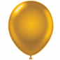 Preview: 100 Stück Luftballons Metallic Gold 26cm