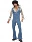 Preview: Groovy Dancer Kostüm mit Jumpsuit mit angesetztem Mock Hemd