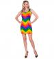 Preview: Party Kleid mit Regenbogen Muster