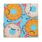 Preview: 20 Papierservietten Donut 33 x 33 cm