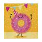 Preview: 20 Papierservietten Donut 33 x 33 cm