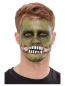 Preview: Make-Up Zombie Face Kit, Grün, mit Schminke, Blut, Stiften, Transfer & Schwamm