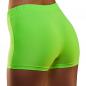 Preview: 80er Neon Hot Pants Shorts in Neon Grün