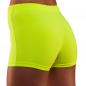 Preview: 80er Neon Hot Pants Shorts in Neon Gelb