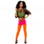 Preview: 80er Jahre Leggings Neon Orange Matt