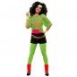 Preview: 80er Neon Hot Pants Shorts in Neon Gelb