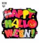 Preview: 3D Wandbild Happy Halloween 45x53 cm