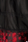 Preview: Dirndline Premium Dirndl mit Bluse Rot/Schwarz