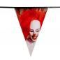 Preview: Horrorclown Wimpelkette 6 Meter