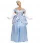 Preview: Prinzessin in Blau mit Kleid mit Unterrock, Handschuhe, Tiara