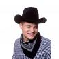 Preview: Cowboy Halstuch Bandana Schwarz