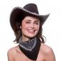 Preview: Cowboy Halstuch Bandana Schwarz