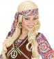 Preview: Hippie Set mit Ohrringe und Peace Kette