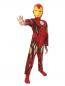 Preview: Avengers Iron Man Overall Kinderkostüm Lizenzware rot-gold