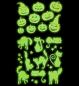 Preview: Leuchtende Glow in the Dark Halloween Deko 21x15cm