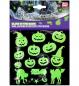 Preview: Leuchtende Glow in the Dark Halloween Deko 21x15cm