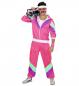 Preview: 80er Jahre Trainingsanzug Pink Unisex 