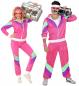 Preview: 80er Jahre Trainingsanzug Pink Unisex 