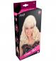 Preview: Dream Hair Perücke Katy in Blond gelockt mit Pony