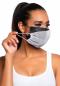 Preview: Leg Avenue Strassstein Gesichts Maske M1006 Weiss