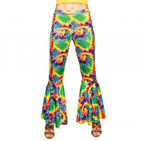 Schlaghosen Hippie M Stretch