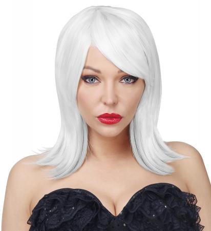 Perücke Dream Hair Noemi in Weiss mit Silikon Haut