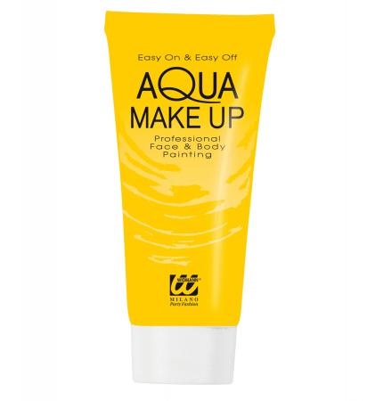Gelbes Aqua Make Up in Tube gebrauchsfertig 30ml