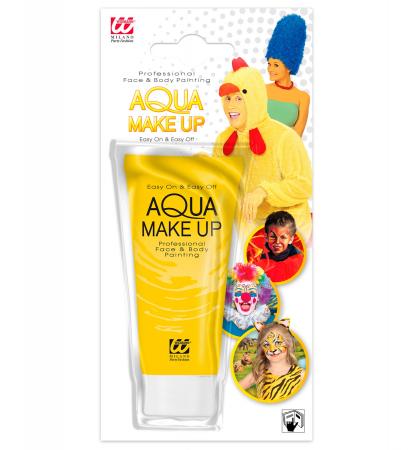 Gelbes Aqua Make Up in Tube gebrauchsfertig 30ml