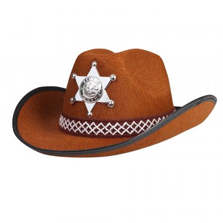 Kinderhut Sheriff junior Braun