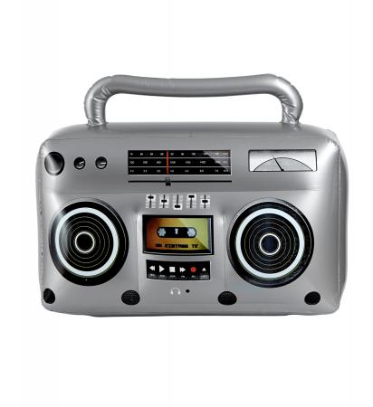 Aufblasbarer Ghettoblaster Radio 50cm