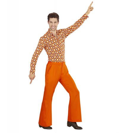 70er Jahre Herrenhose Orange