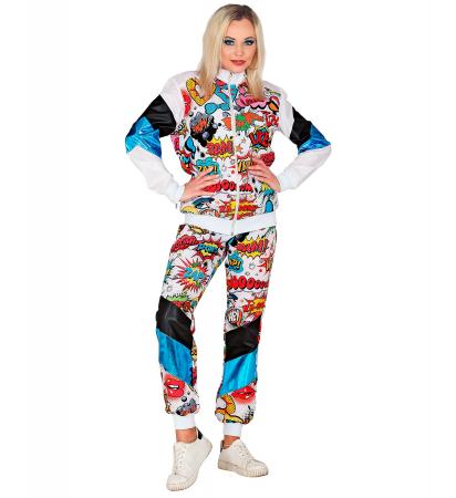 80er Jahre Trainingsanzug Pop Art Unisex